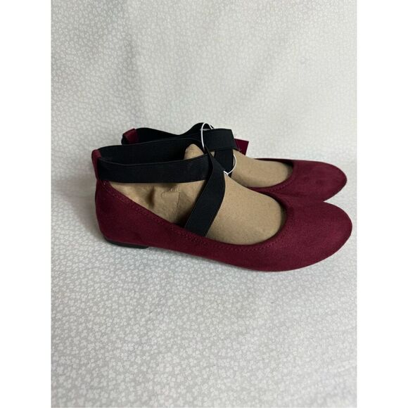 SO Women’s Size 7 Seadragon Burgandy Flats - Picture 2 of 10